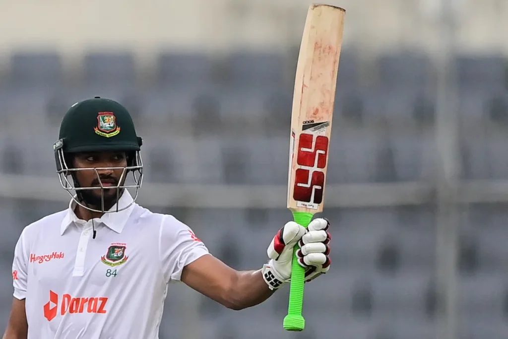 Shanto,Mushfiqur’s fifties stabilize Bangladesh