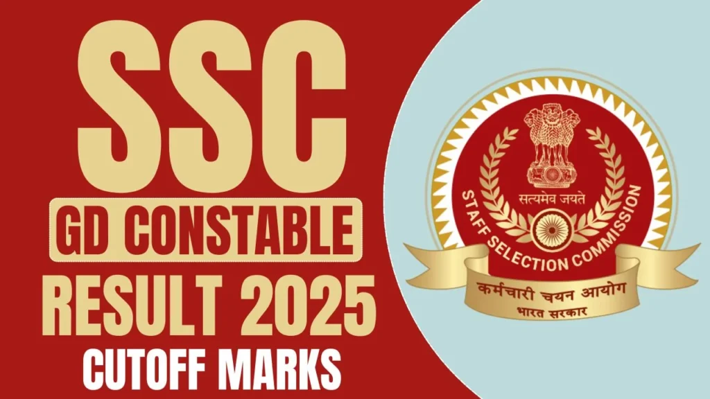 The SSC GD Scorecard for 2025 has been released on ssc.gov.in. You can download the PDF directly here.