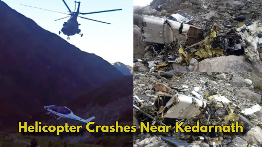 Seven individuals lost their lives in a helicopter crash in Uttarakhand, marking the fifth such incident in the past six weeks.